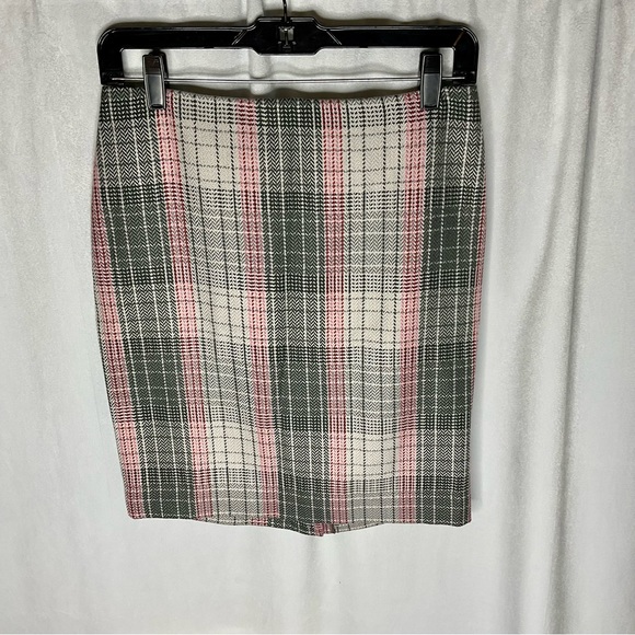 NWT Talbots Plaid Skirt Size 6 Petites Wool Blend - Picture 1 of 6